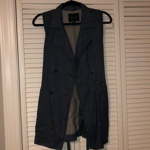 Sanctuary denim cardigan/ vest